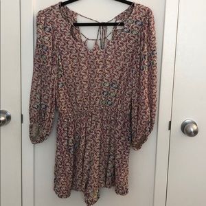 Anthropologie Wild Horses Romper